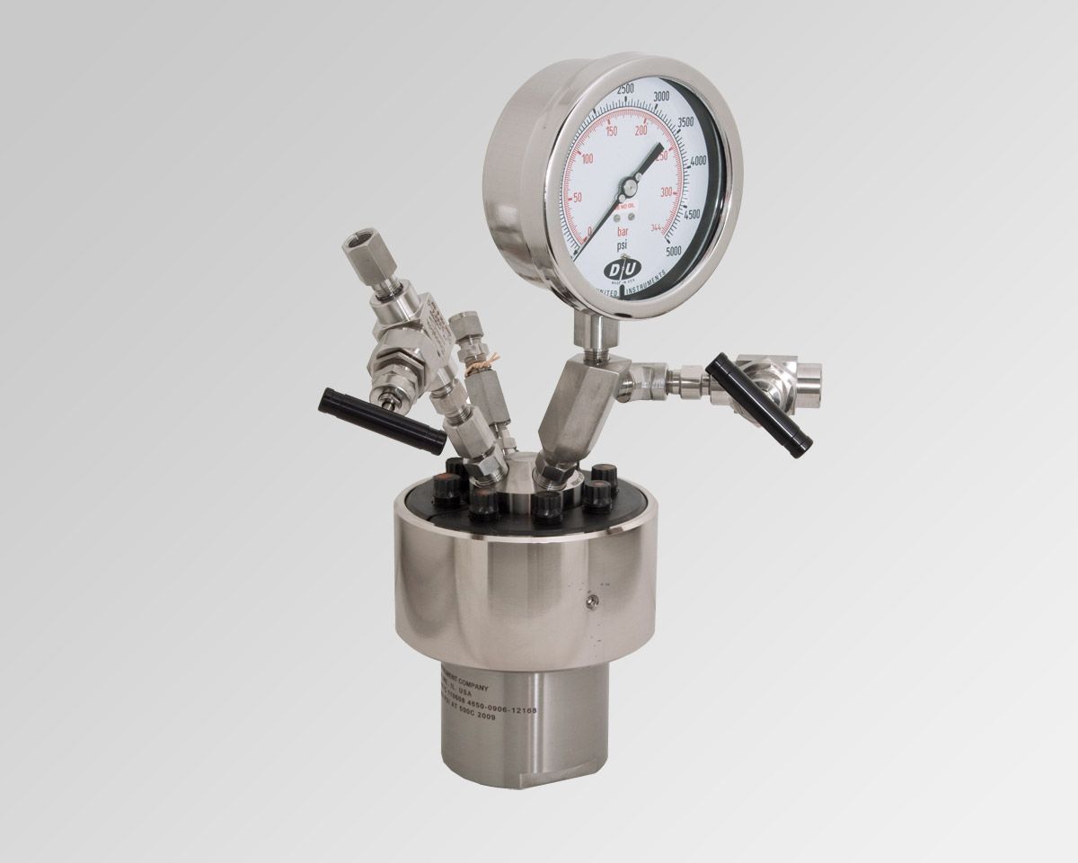 Serie 4650 - Reattori non agitati ad alta pressione e ad alta temperatura da 250 ml a1 L