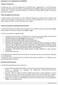 Informativa-fornitori